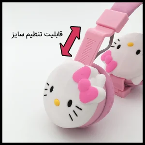 هدفون بلوتوثی مدل AH-806D طرح کیتی