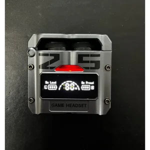 هدفون بلوتوثی دامیکس مدل M25-game بدون قابلیت نویز کنسلینگ، درگاه شارژ USB Type-C، امکان استفاده به صورت پاور بانک مقاوم در برابر آب