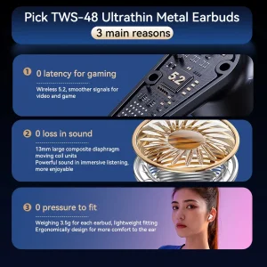 هندزفری بلوتوثی ریمکس مدل TWS-48