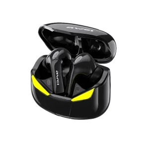 هدفون بلوتوثی اوی T35 با نویز کنسلینگ فعال (ANC)، درگاه شارژ USB Type-C، دارای نمایشگر روی محفظه شارژ، مقاوم در برابر رطوبت و عرق