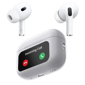 هدفون بلوتوثی لوکسار مدل A9 Pro دارای نویز کنسلینگ فعال (ANC) و نویز کنسلینگ میکروفون (ENC)، درگاه شارژ USB Type-C دارای نمایشگر روی صفحه محفظه شارژ، مقاوم در برابر رطوبت و عرق