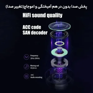 هدفون بلوتوثی مدل TWS 5.3
