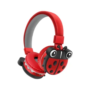 هدفون بلوتوثی مدل AH-806F  طرح کفشدوزک