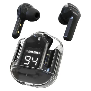هدفون بلوتوثی مدل Ultra Pods بدون نویز کنسلینگ، درگاه شارژ USB Type-C، دارای میکروفون داخلی، تا 9 ساعت پخش موسیقی، مقاوم در برابر گرد و غبار