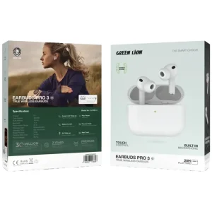 هندزفری بلوتوثی گرین لاین مدل Earbuds Pro 3