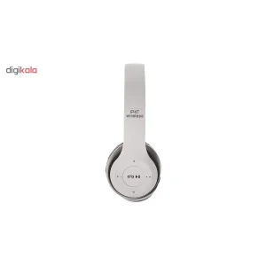 هدفون بلوتوثی مدل P47 بدون قابلیت نویز کنسلینگ، درگاه شارژ USB Type-C، درایورهای 40 میلی متری