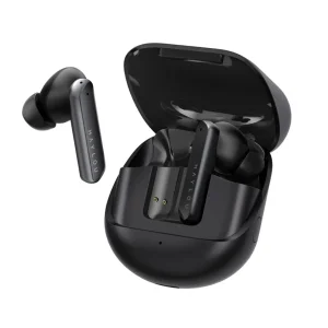 هدفون بلوتوثی هایلو مدل X1 Pro با نویز کنسلینگ فعال (ANC)، درگاه شارژ USB Type-C، دارای سه میکروفون در هر ایرباد، مقاوم در برابر پاشش آب (IPX4)