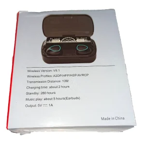 هدفون بلوتوثی مدل M10 V5.1 بدون قابلیت نویز کنسلینگ، درگاه شارژ Micro USB، دارای نشانگر LED، قابلیت استفاده به عنوان پاوربانک، مقاومت در برابر رطوبت و عرق