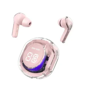 هدفون بلوتوثی مدل UltraPods Pro بدون قابلیت نویز کنسلینگ، درگاه شارژ USB Type-C، دارای میکروفون داخلی، دارای نشانگر LED، مقاوم در برابر آب