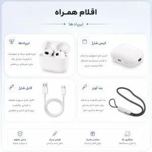 هدفون بلوتوثی مدل airpods