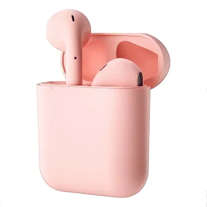 هدفون بلوتوثی مدل inPods 12 بدون نویز کنسلینگ، درگاه شارژ لایتنینگ، با قابلیت شارژ سریع، مقاوم در برابر رطوبت و عرق