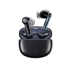 هدفون بلوتوثی ریمکس مدل Cozy Pods دارای نویز کنسلینگ فعال (ANC) و نویز کنسلینگ میکروفون (ENC)، درگاه شارژ USB Type-C، پشتیبانی از فرمان لمسی