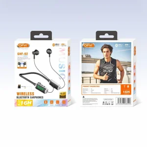 هدفون بلوتوثی اوفی مدل گردنی کد GHF-02
