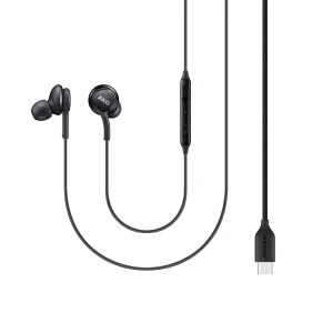 هندزفری سامسونگ مدل EO-IC100BBEGUS بدون قابلیت نویز کنسلینگ، اتصال از طریق USB Type-C، دارای میکروفون