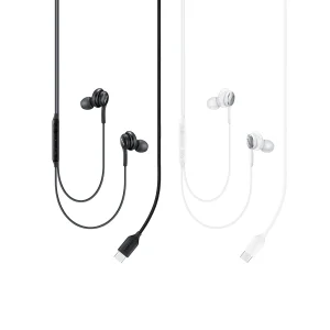 هندزفری سامسونگ مدل EO-IC100BBEGUS بدون قابلیت نویز کنسلینگ، اتصال از طریق USB Type-C، دارای میکروفون