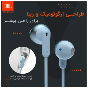 هدفون بی سیم جی بی ال مدل TUNE 215BT Wireless Bluetooth Earbuds