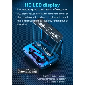 هدفون بلوتوثی مدل M19 Newest با میکروفون نویز کنسلینگ، درگاه شارژ microUSB، امکان استفاده به صورت پاوربانک