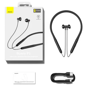 هندزفری بی سیم بیسوس مدل MHD P01 NECKBAND