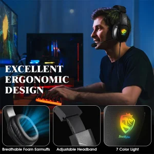 هدست مخصوص بازی سل بایتز مدل RGB-S20