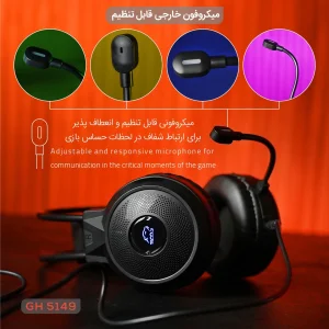 هدست گیمینگ تسکو مدل GH 5149 IGNIS