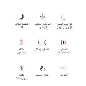 هدفون بی سیم مدل ultra pods