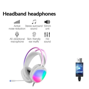 هدست مخصوص بازی لینگ بو مدل LB01 RGB