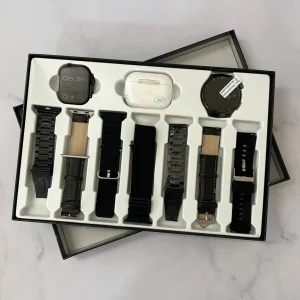 ساعت هوشمند رموجت مدل i80 Suit Extremc بسته 2 عددی به همراه هدفون بلوتوثی