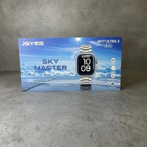 ساعت هوشمند 2.05 اینچی جیسیس مدل M77 ULTRA 3با بند فلزی