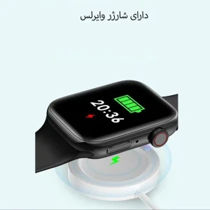ساعت هوشمند 46 میلی متری ام تی کا مدل Series11 7+1 با بند سیلیکونی به همراه هدفون بلوتوثی