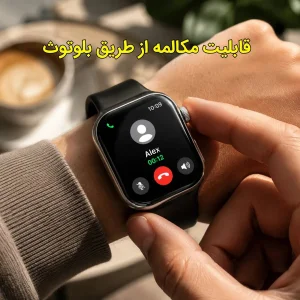 ساعت هوشمند 49 میلی متری ام‌ کی مدل 7in1 Seven plus One با بند سیلیکونی