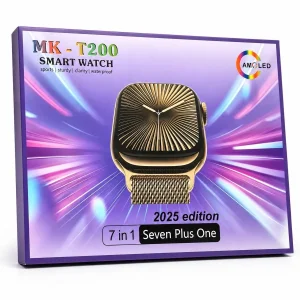 ساعت هوشمند 49 میلی متری ام‌ کی مدل 7in1 Seven plus One با بند سیلیکونی