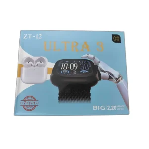 ساعت هوشمند 2.20 اینچی مدل ZT-12 Ultra 3 با بند سیلیکونی