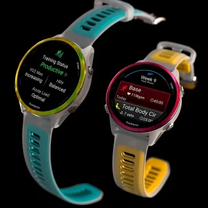 ساعت هوشمند 42 میلی‌متری گارمین مدل Forerunner 570 با بند سیلیکونی
