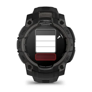 ساعت هوشمند 45 میلی‌متری گارمین مدل Instinct 3 Amoled با بند سیلیکونی