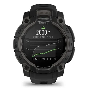 ساعت هوشمند 45 میلی‌متری گارمین مدل Instinct 3 Amoled با بند سیلیکونی