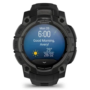 ساعت هوشمند 45 میلی‌متری گارمین مدل Instinct 3 Amoled با بند سیلیکونی