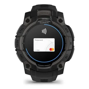 ساعت هوشمند 45 میلی‌متری گارمین مدل Instinct 3 Amoled با بند سیلیکونی