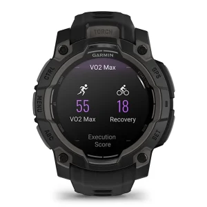 ساعت هوشمند 45 میلی‌متری گارمین مدل Instinct 3 Amoled با بند سیلیکونی