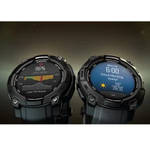 ساعت هوشمند 45 میلی‌متری گارمین مدل Instinct 3 Amoled با بند سیلیکونی