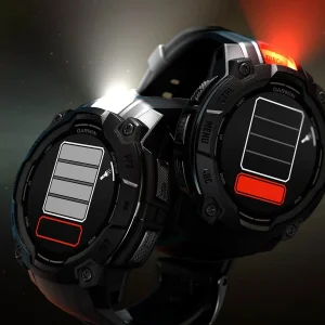 ساعت هوشمند 45 میلی‌متری گارمین مدل Instinct 3 Amoled با بند سیلیکونی
