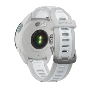 ساعت هوشمند گارمین مدل Forerunner 165 دارای قابلیت های کنترل موسیقی (Music Player)، قابلیت تغییر طرح ساعت یا تم بند سیلیکون