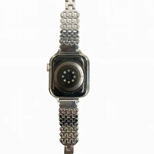 ساعت هوشمند مدل ZW10 41mm صفحه نمایش لمسی رنگی با بند استیل نگین دار