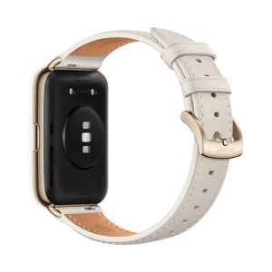 ساعت هوشمند هوآوی مدل WATCH FIT 2 Classic Edition بند چرمی