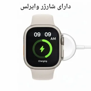 ساعت هوشمند 41 میلی متری ککیو ویر مدل ULTRA 3 mini با بند سیلیکونی
