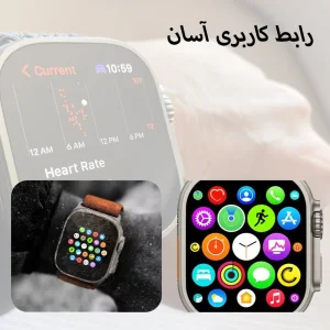 ساعت هوشمند مدل HR7 ULTRA3 به همراه هدفون بلوتوثی