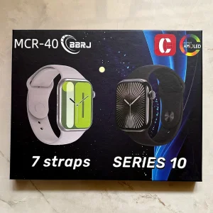 ساعت هوشمند 46 میلی متری ام سی آر مدل 7Straps با ۷ بند سیلیکونی