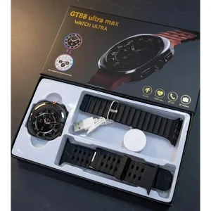 ساعت هوشمند 49 میلیمتری مدل GT88 ultra max با بند سیلیکونی