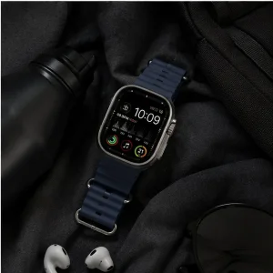 ساعت هوشمند 49 میلی‌متری مدل A2987 طرح Ultra 2 با بند سلیکونی