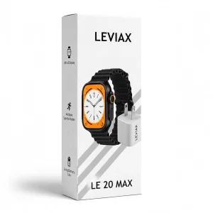 ساعت هوشمند 49 میلی متری لویاکس مدل LE 20 MAX با بند سیلیکونی