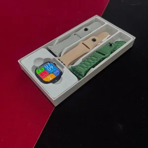 ساعت هوشمند 45 میلی متری مدل KW90MAX با بند سیلیکونی